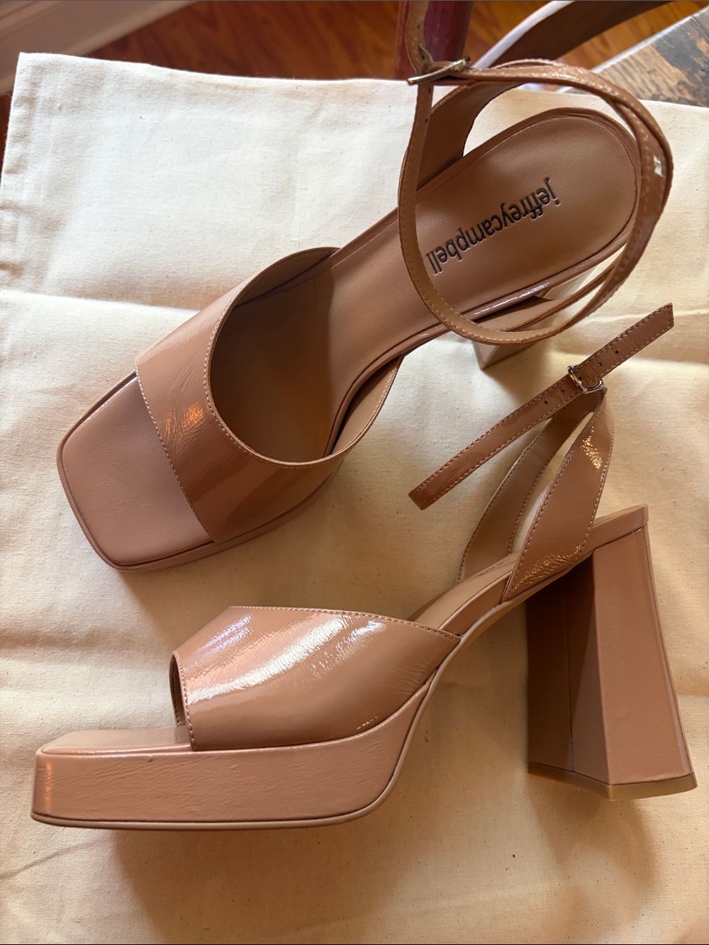 Jeffrey Campbell Patent Platform Heels